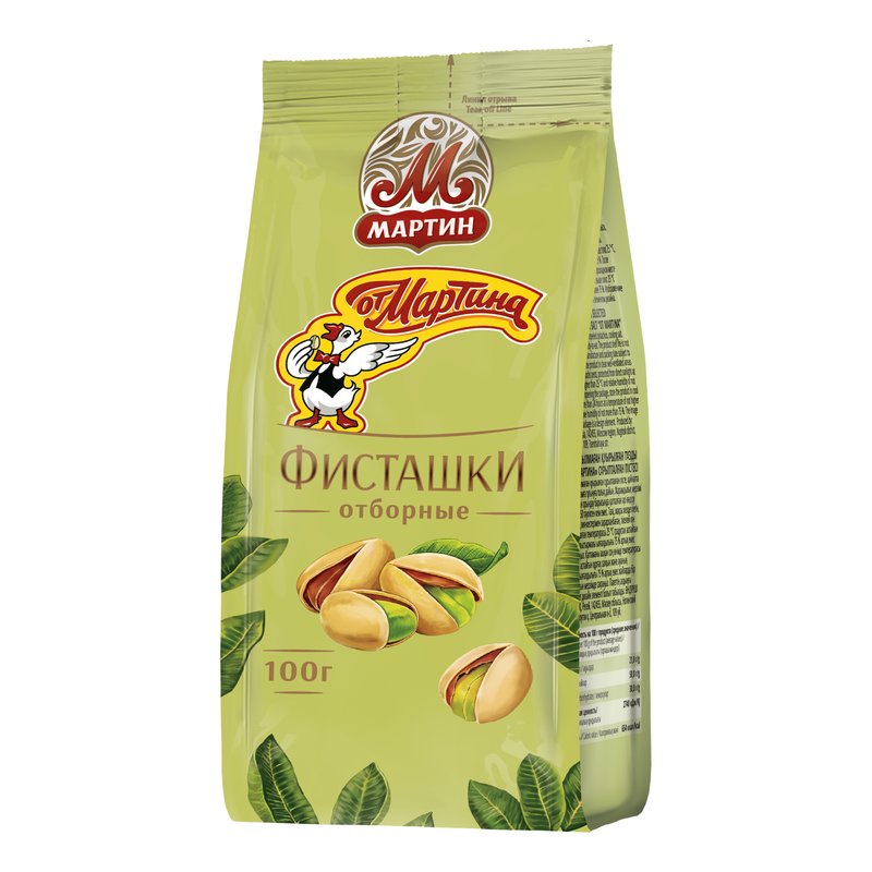 Фисташки От Мартина жареные с солью 100г