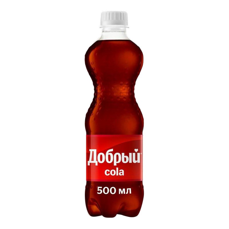 Напиток Добрый Кола сильногазированный 0,5л