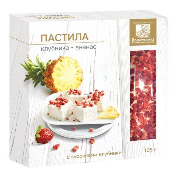 Пастила Коломчаночка клубника-ананас 135г
