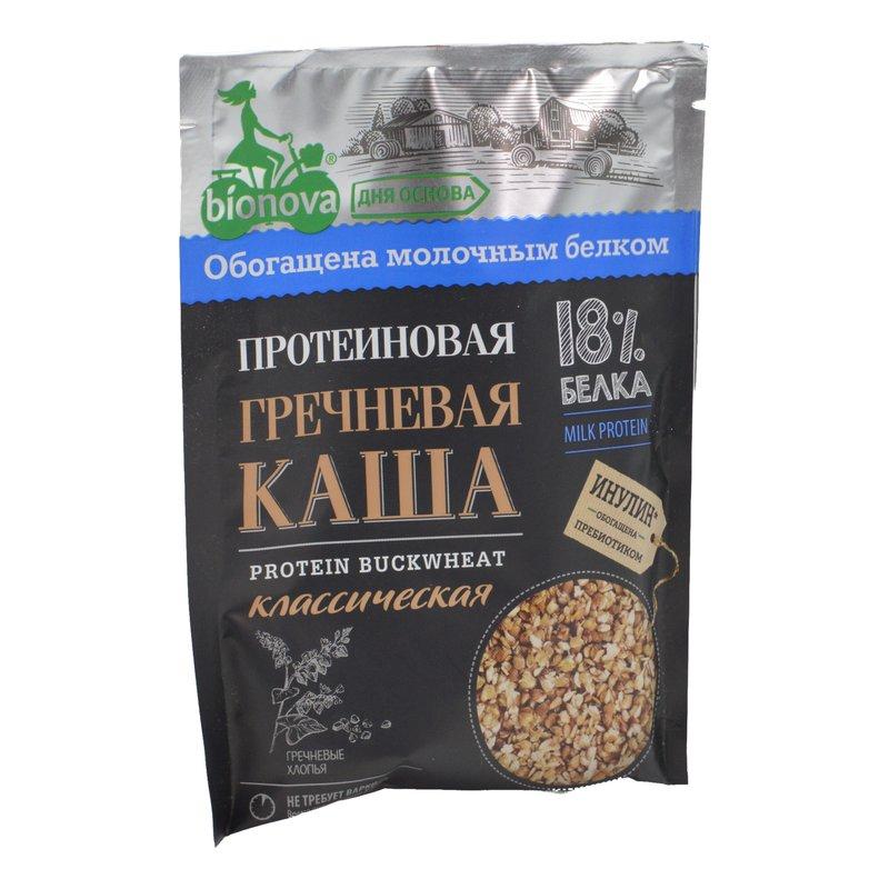 Каша Бионова протеиновая гречневая 40г