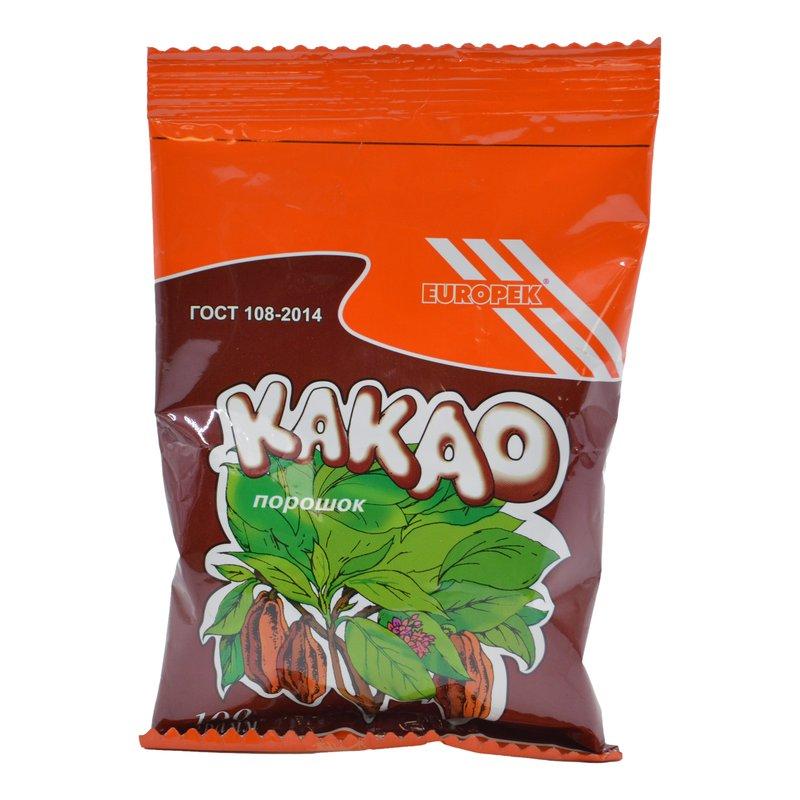 Какао Европек 100г