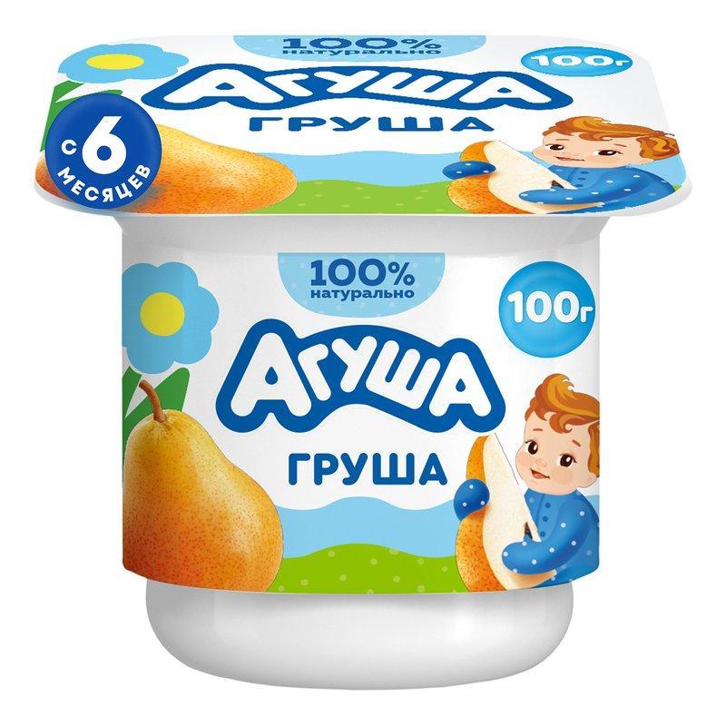 Творог Агуша груша 100г