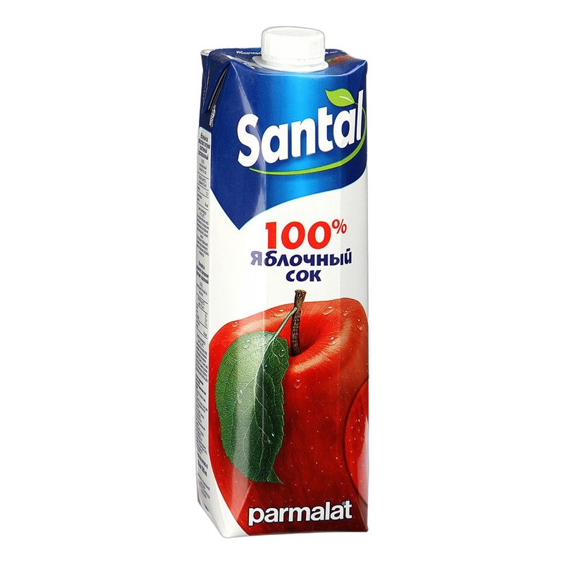 Сок Сантал Яблочный 1л
