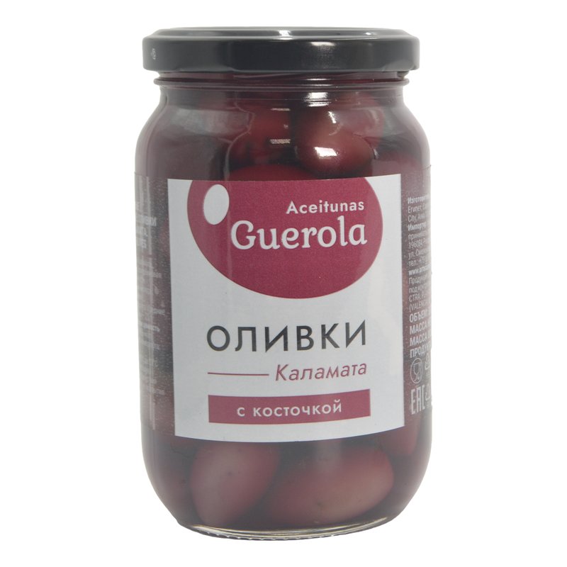 Оливки Гуэрола каламата 340г