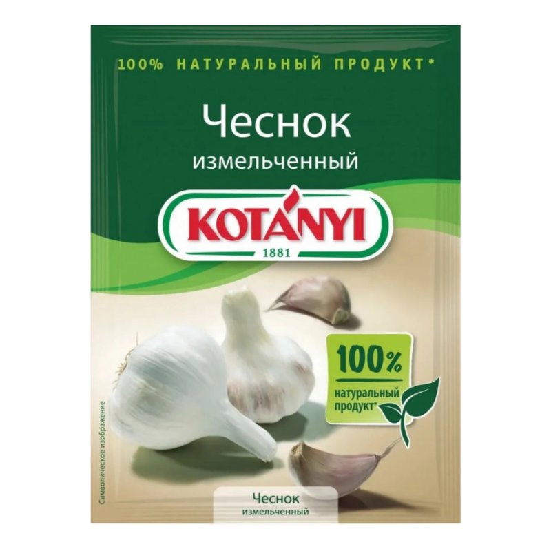 Приправа Котани чеснок измельченный 28г