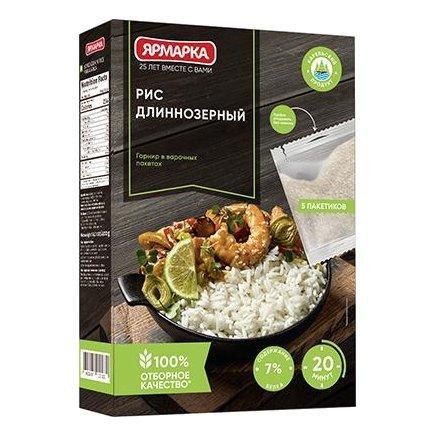 Рис Ярмарка длинозерный отборный 400г