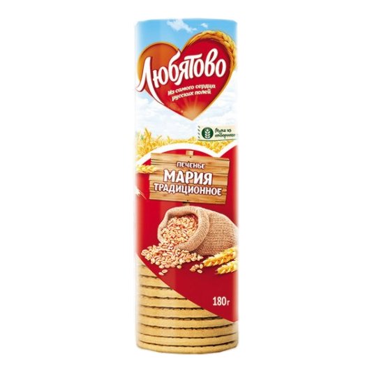 Печенье Любятово Мария традиционное затяжное 156г