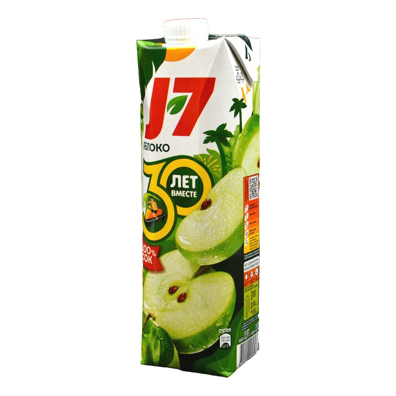 Сок J7 яблочный 0,97л