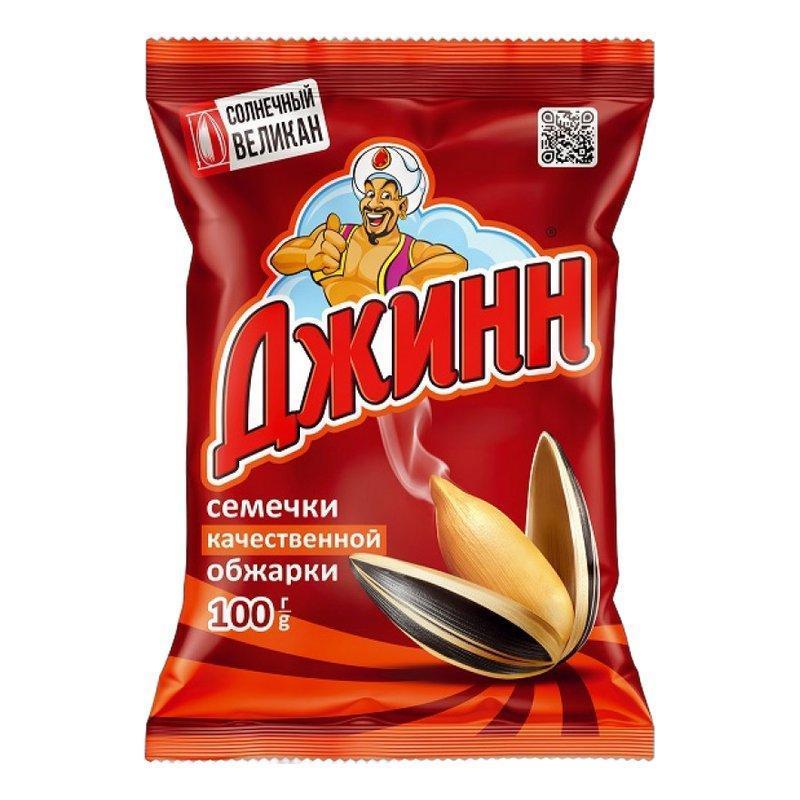 Семечки Джинн Солнечный великан жареные 100г