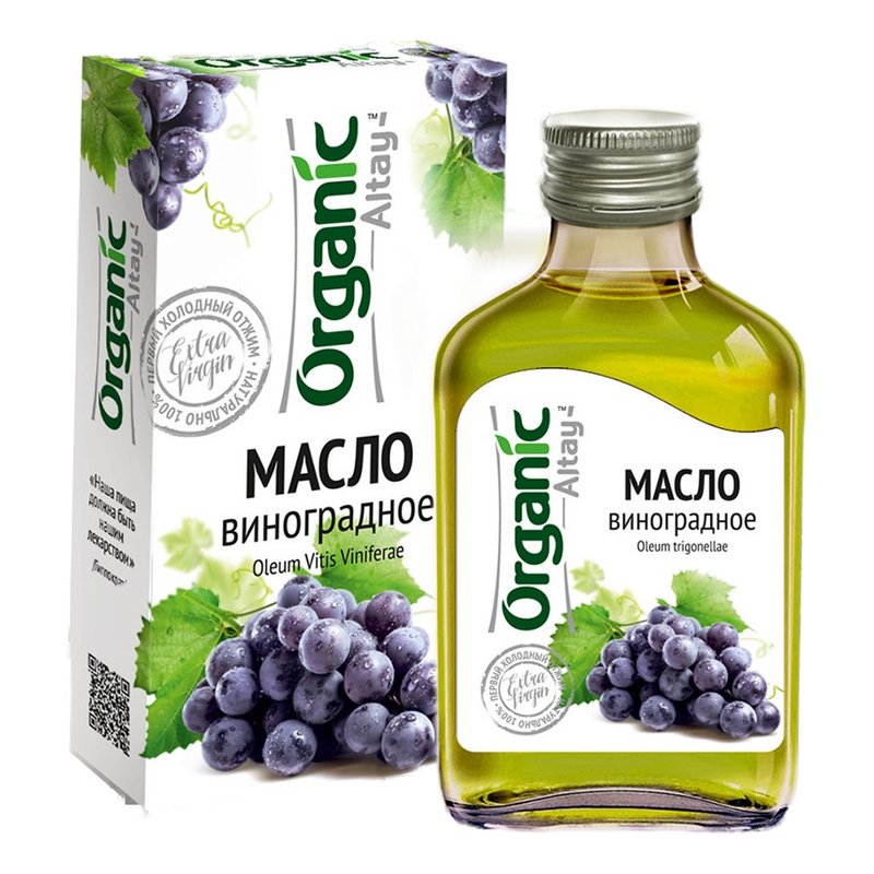Масло Органик виноградное 100мл