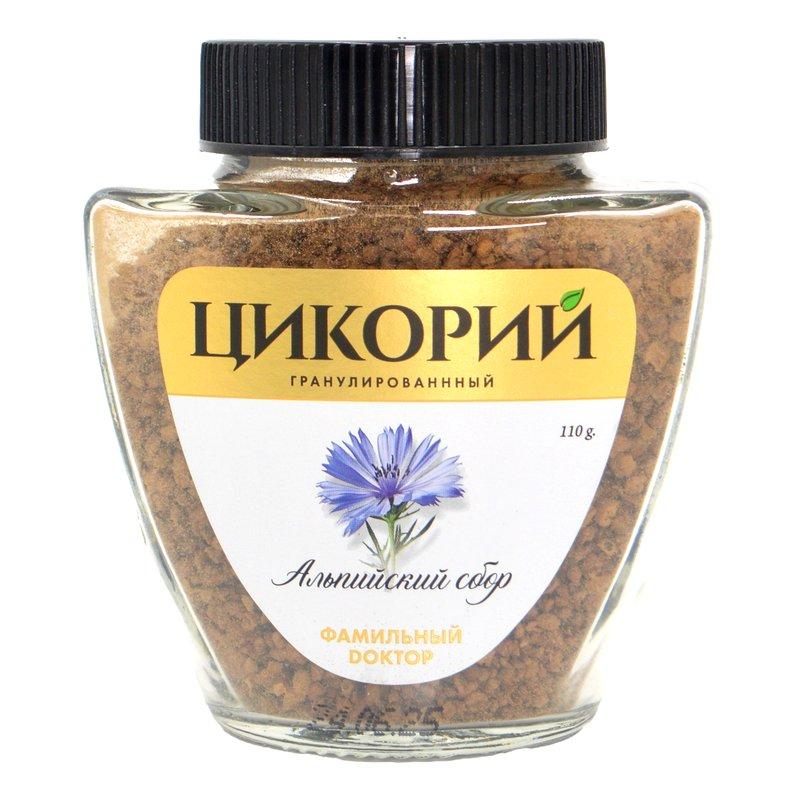 Цикорий Фамильный Доктор растворимый Альпийский сбор ж/б 110г