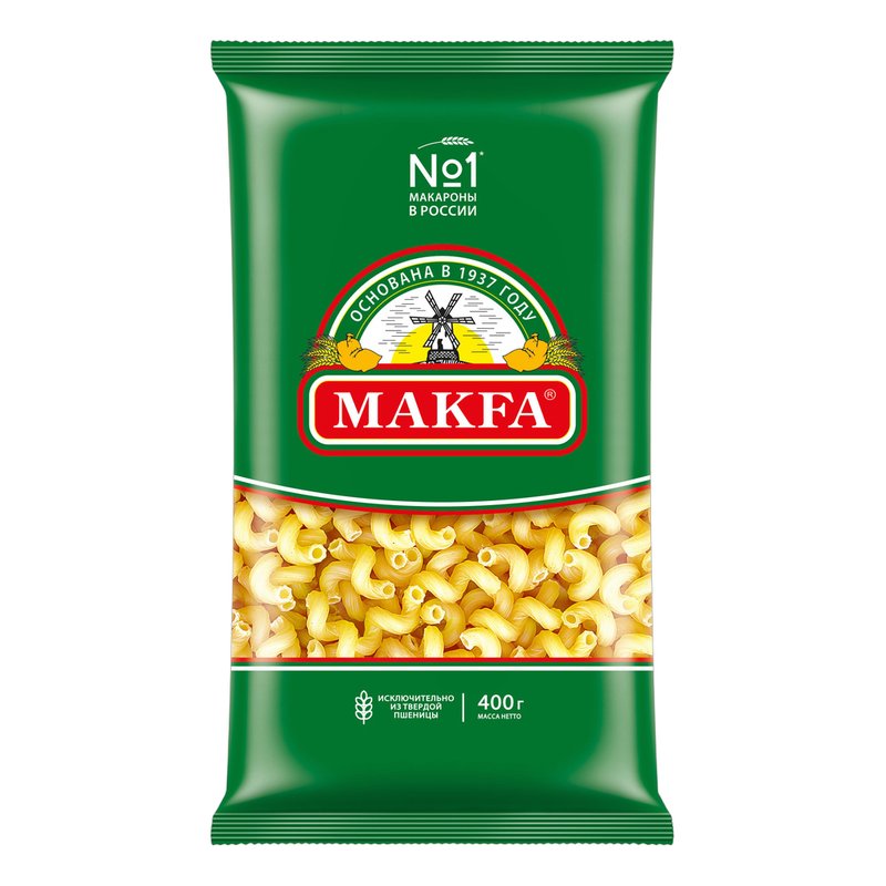 Макароны Макфа Витки 400г