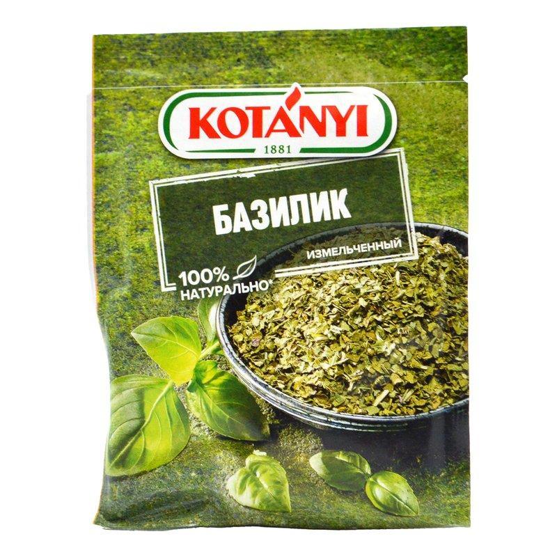 Приправа Котани Базилик измельченный 9г пакет