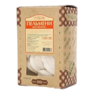 Пельмени Угощаев Китайские 500г