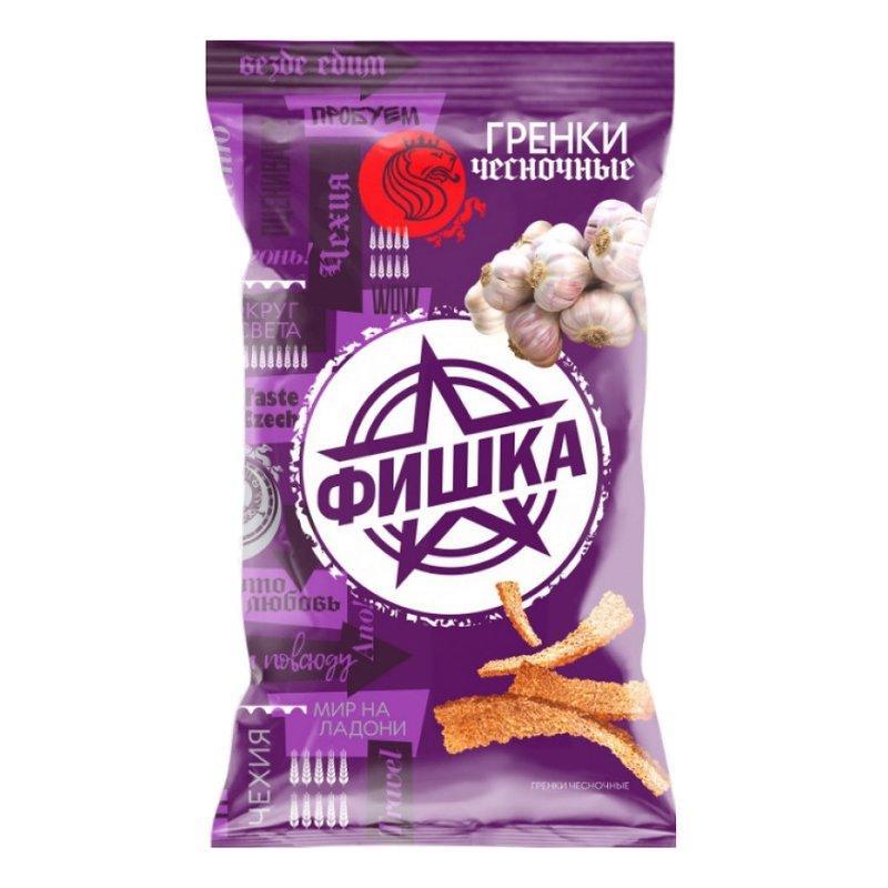 Сухарики Фишка гренки чесночные 120г