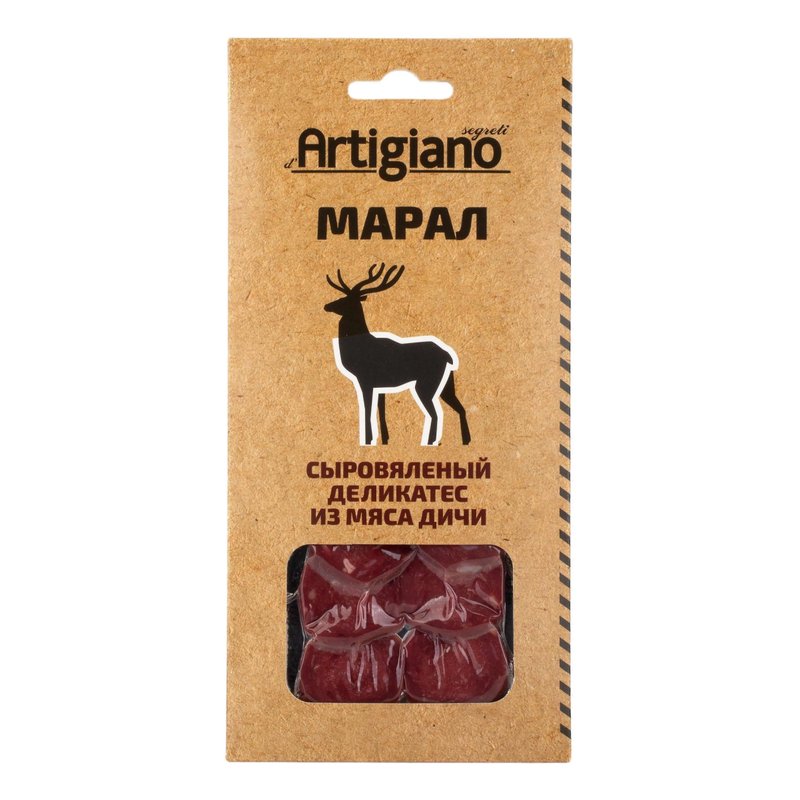 Колбаса Артигиано из марала с/в в/у 75г