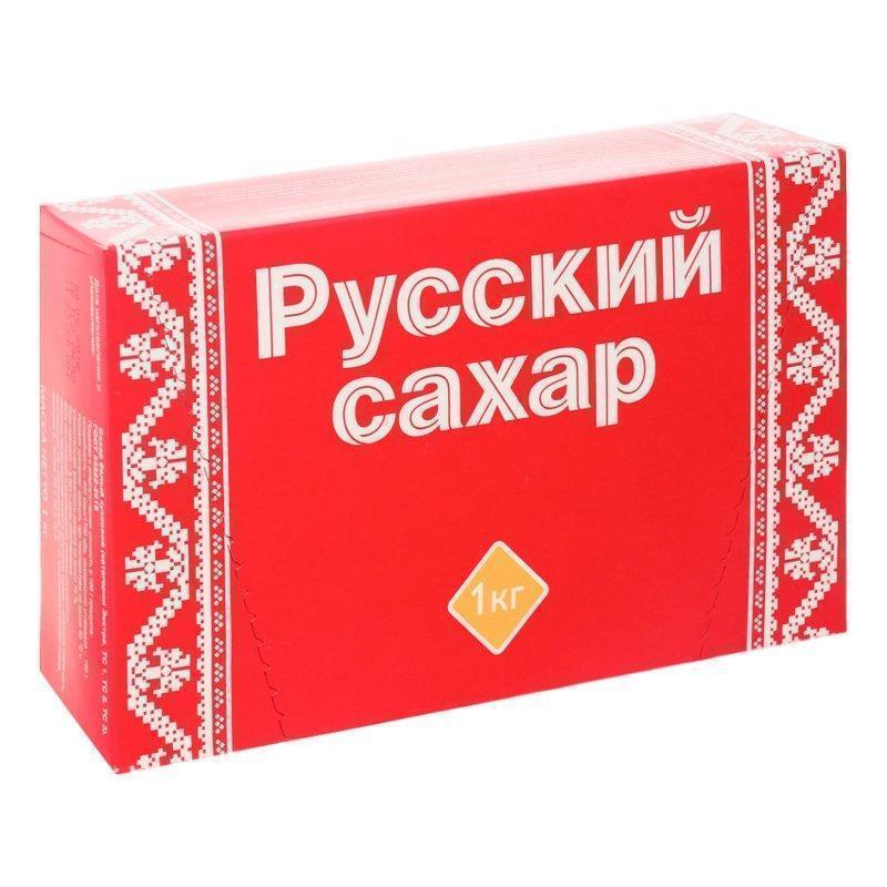 Сахар Русский белый кусковой кристаллический 1кг
