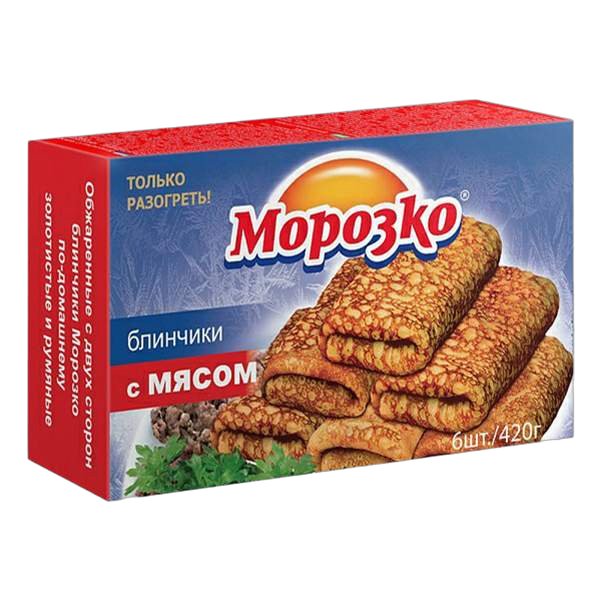 Блинчики Морозко с мясом 420г