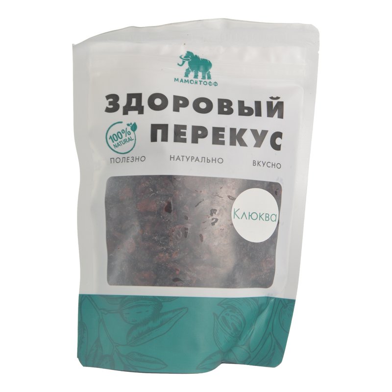 Клюква Мамонтофф сушеная 250г