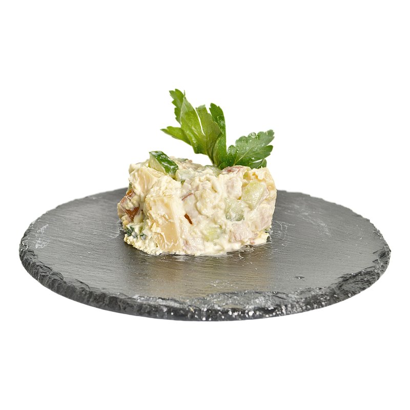 Салат с копченой курой и сыром "Лотос Гурман"