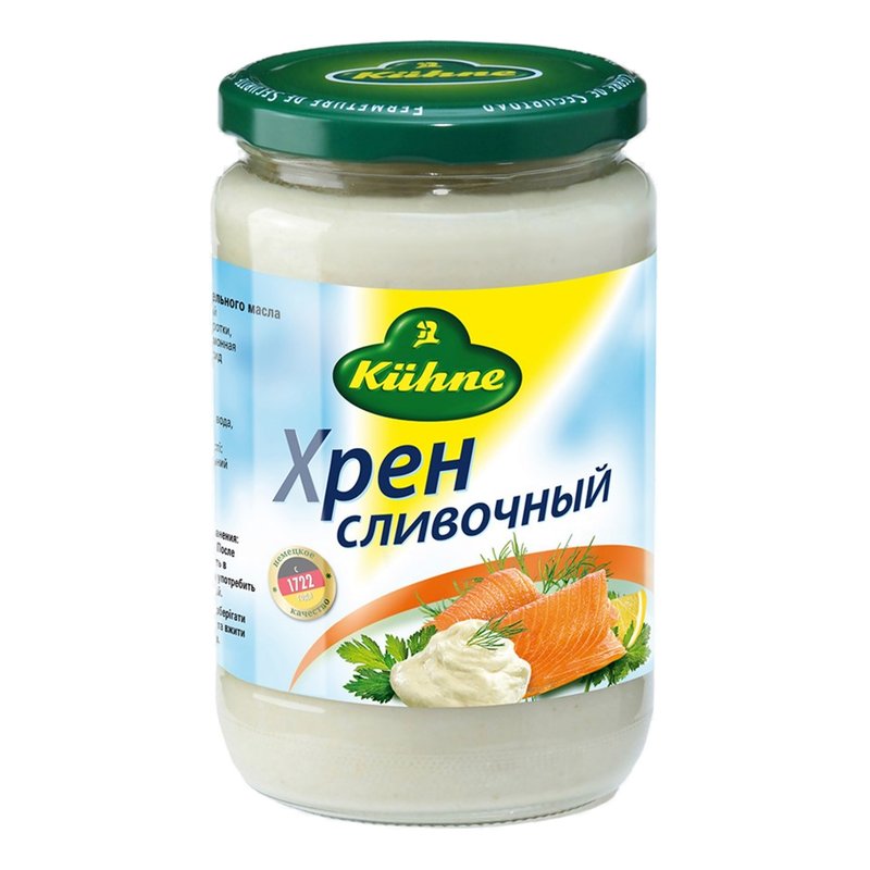 Хрен Кюхне сливочный 250г