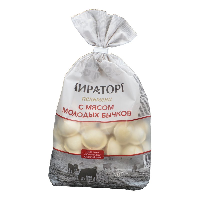 Пельмени Мираторг с Мясом молодых бычков 700г