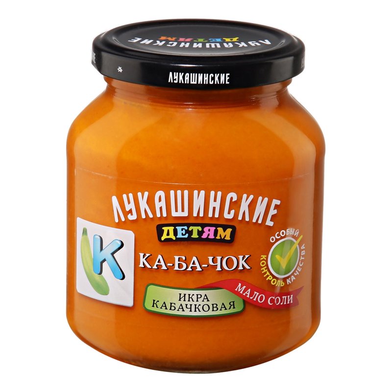 Икра Лукашинские Детям кабачковая 350г