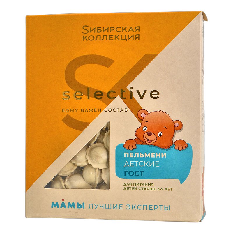 Пельмени Сибирская коллекция детские Гост 500г