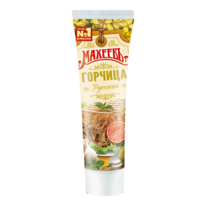 Горчица Махеев русская 100г туба