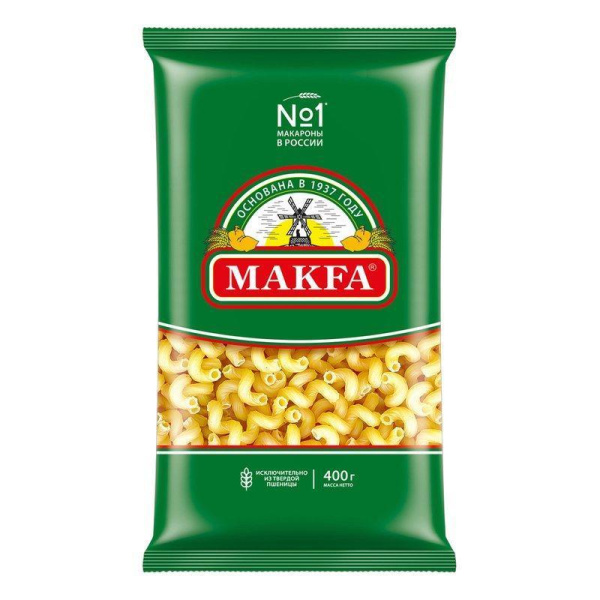 Макароны Макфа Витки 400г