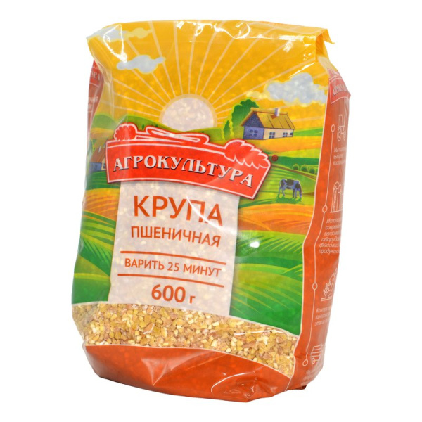 Крупа Агрокультура пшеничная 600г