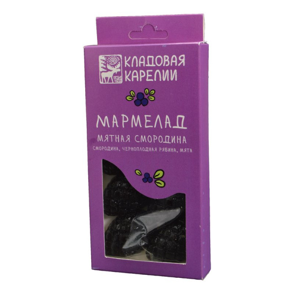 Мармелад Кладовая Карелии мятная смородина 110г