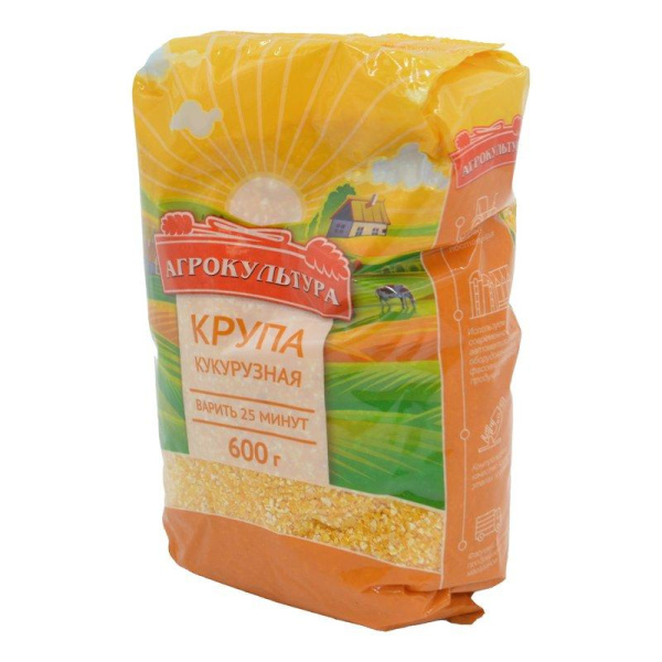 Крупа Агрокультура кукурузная 600г