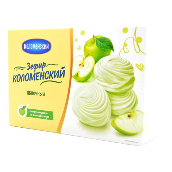 Зефир Коломенский яблочный 250г