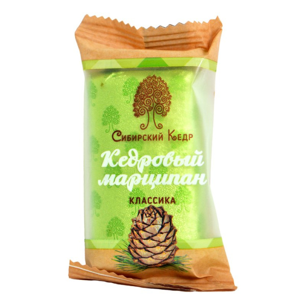 Конфета Сибирский Кедр Кедровый марципан 40г