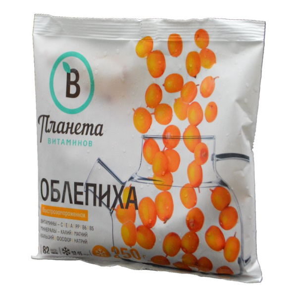 Облепиха Планета витаминов 250г