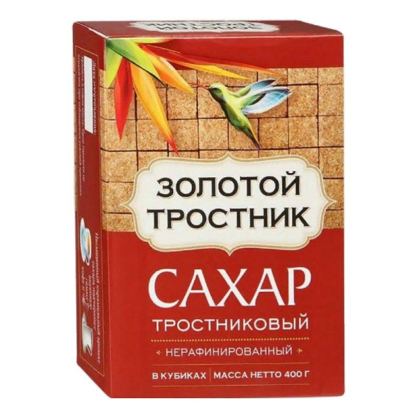 Сахар Золотой тростник тростниковый 400г