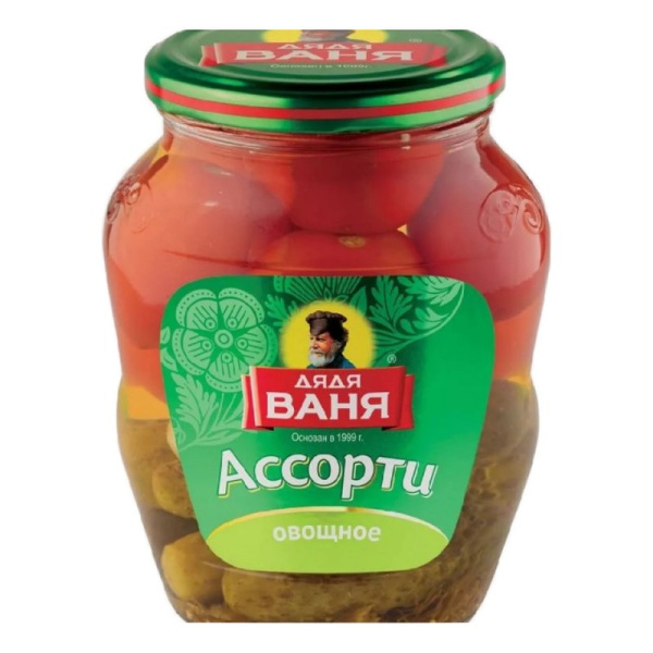 Ассорти Дядя Ваня овощное 1800мл