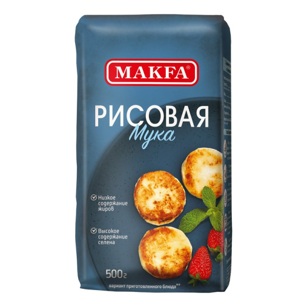 Мука Макфа рисовая 0,5кг