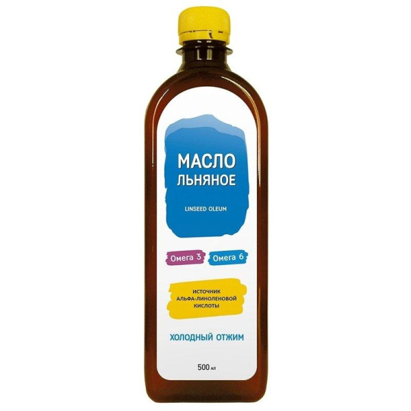 Масло Компас здоровья льняное 500мл