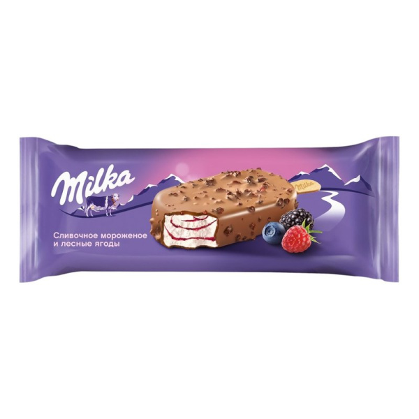 Эскимо Милка лесные ягоды 64г