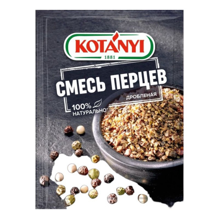 Приправа Котани смесь перцев дробленая 12г