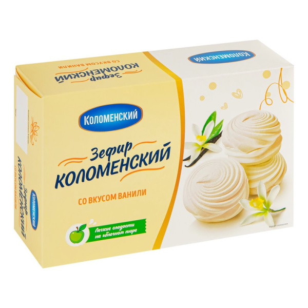 Зефир Коломенский со вкусом ванили 250г