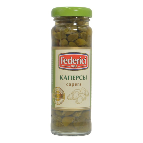 Каперсы Федеричи 100г ст/б