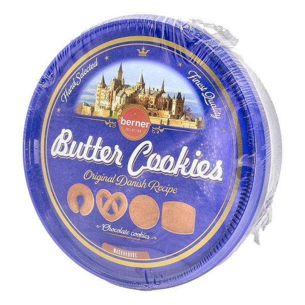 Печенье Бернер Датское шоколадное 270г