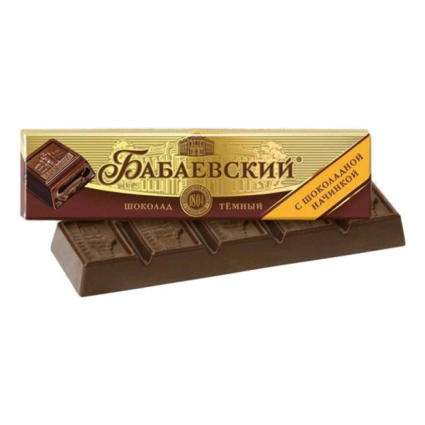 Батончик Бабаевский с шоколадной начинкой 50г