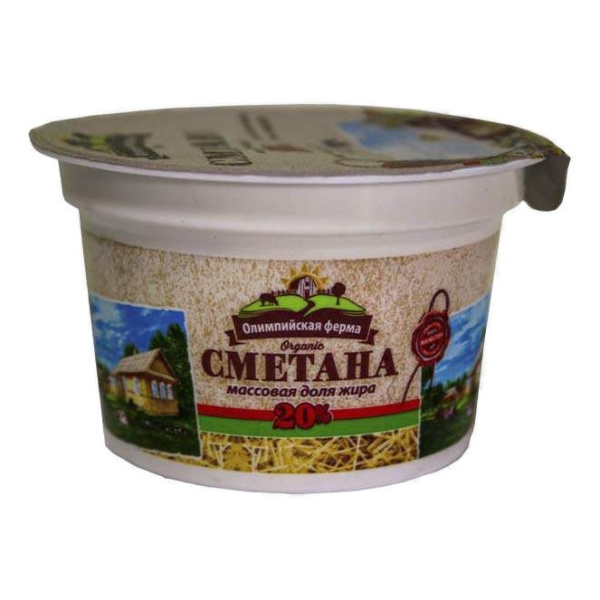 Сметана Семейная ферма 20% 200г
