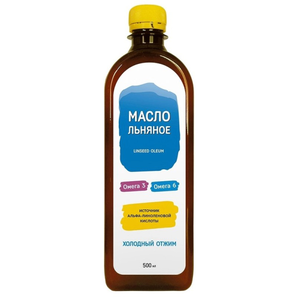 Масло Компас здоровья льняное 500мл