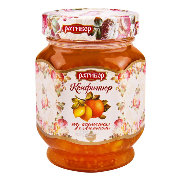 Конфитюр Ратибор из апельсина с лимоном 350г