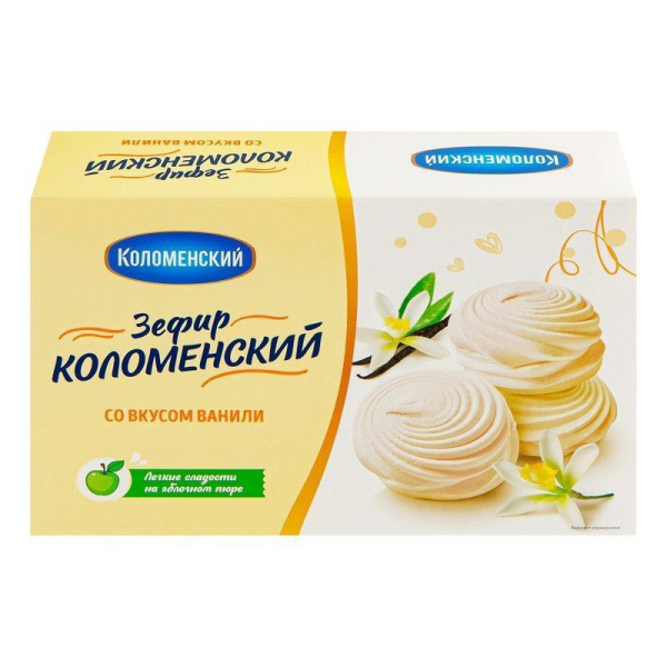 Зефир Коломенский со вкусом ванили 250г